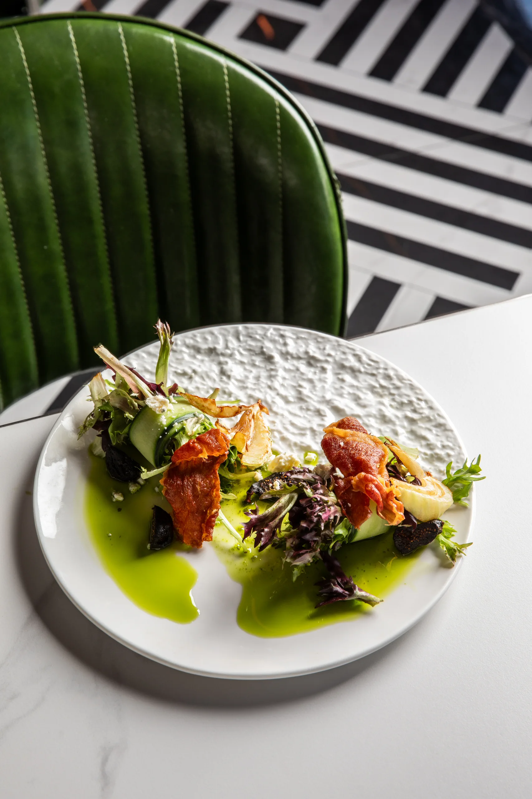 Evening dinner service in the dining room at Siena Restaurant & Bar, Alpharetta