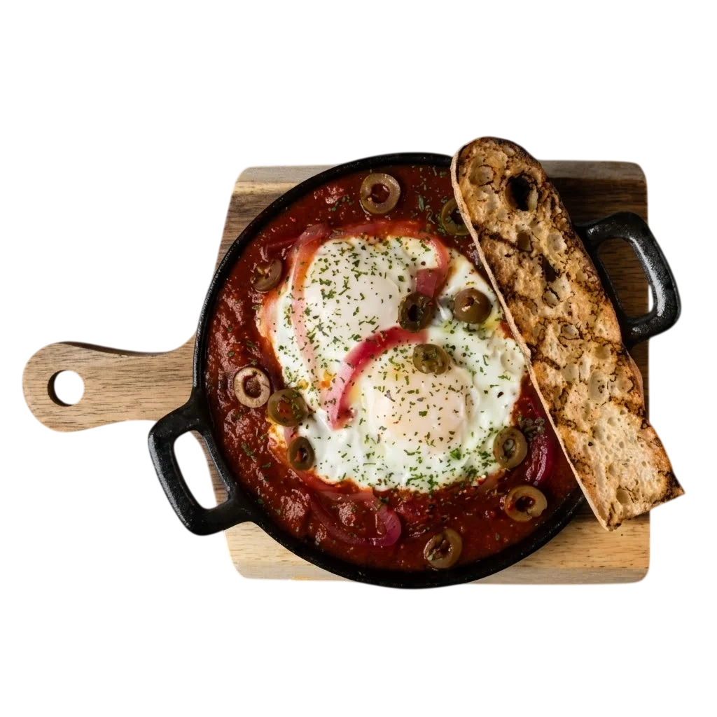 Baked Eggs in San Marzano