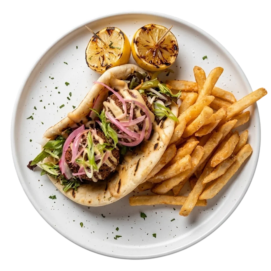 Herb Falafel Pita