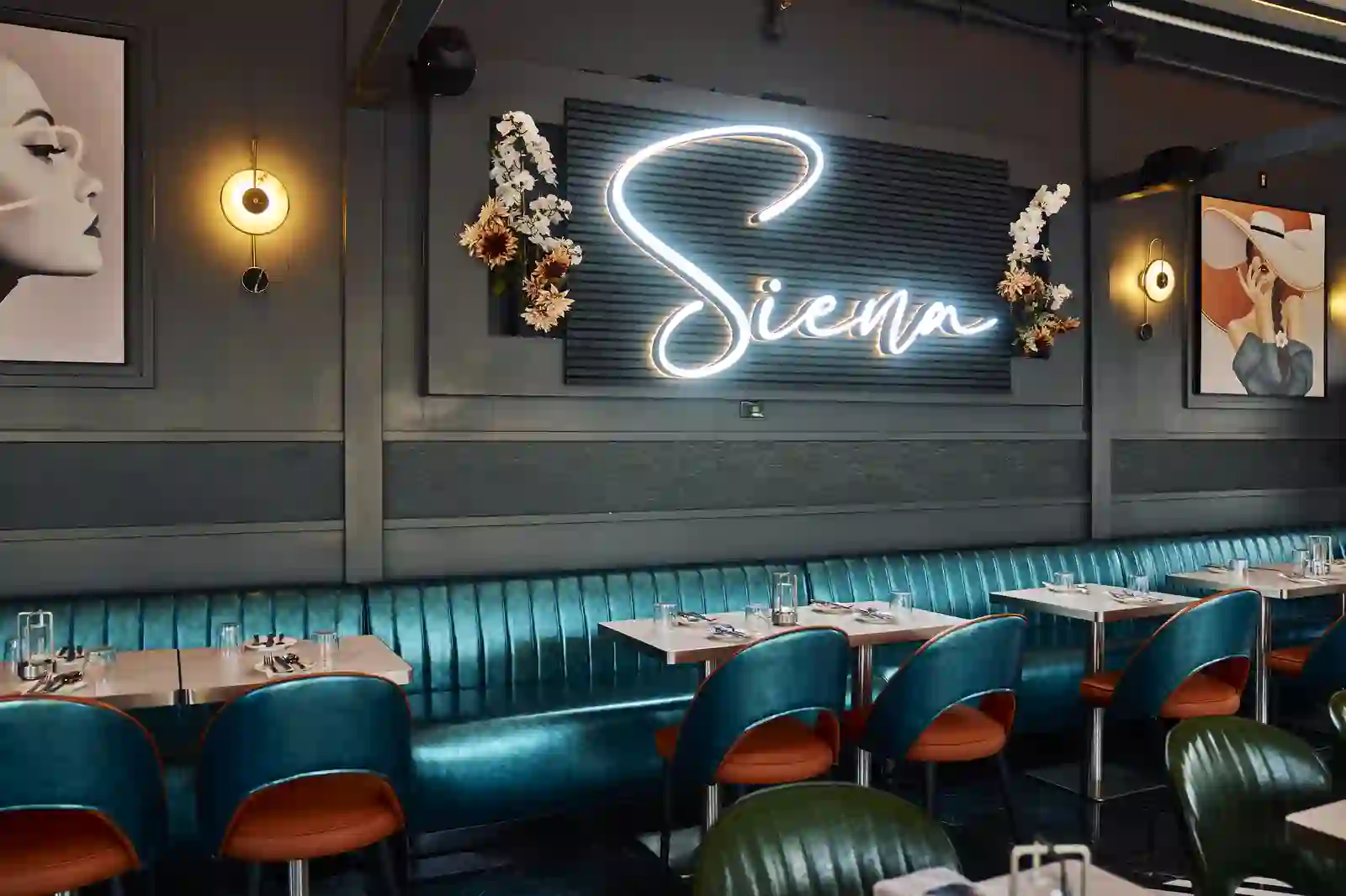 Inside Siena Restaurant