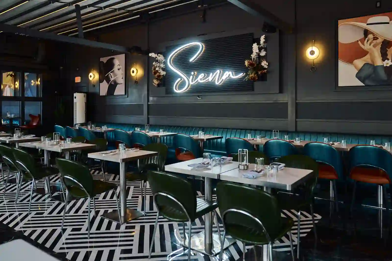 Inside Siena Restaurant