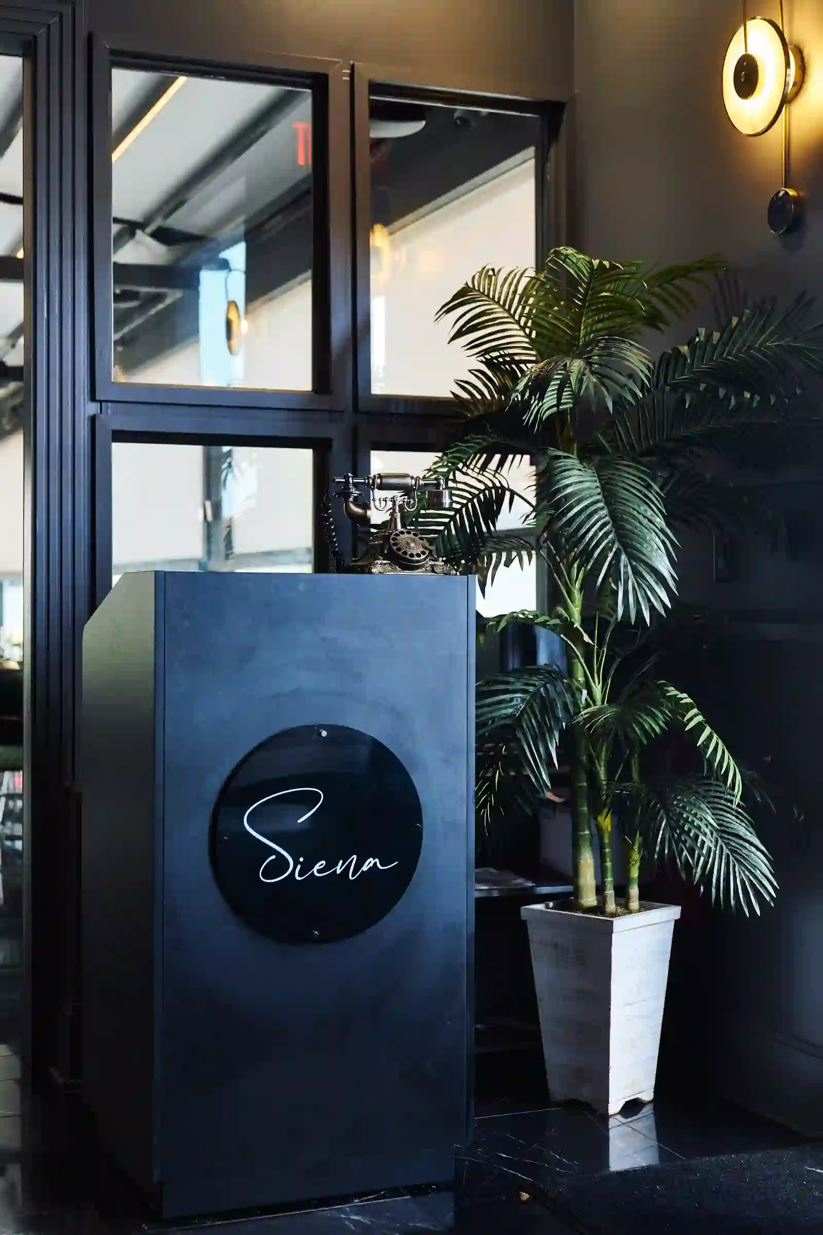 Inside Siena Restaurant