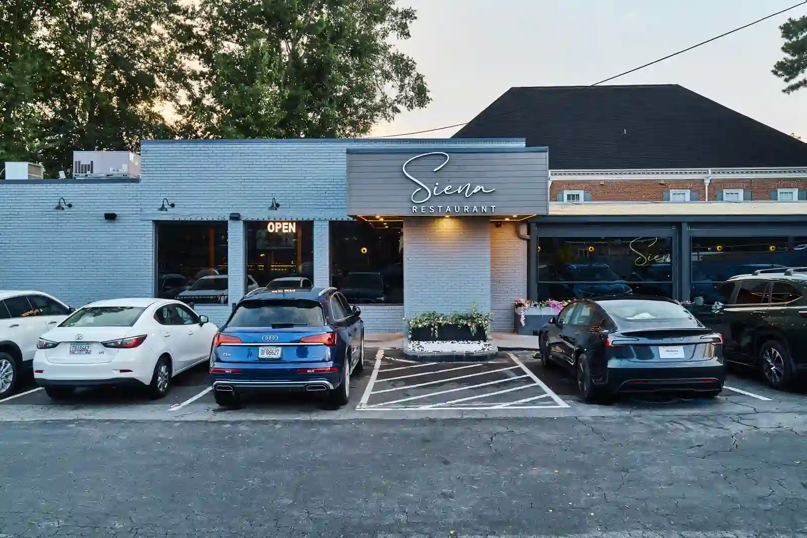 Inside Siena Restaurant